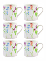 Goodhomes Bone China Tea & Coffee Mugs (Set of 6pcs)