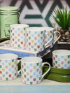 Goodhomes Bone China Tea & Coffee Mugs (Set of 6pcs)