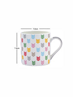 Goodhomes Bone China Tea & Coffee Mugs (Set of 6pcs)