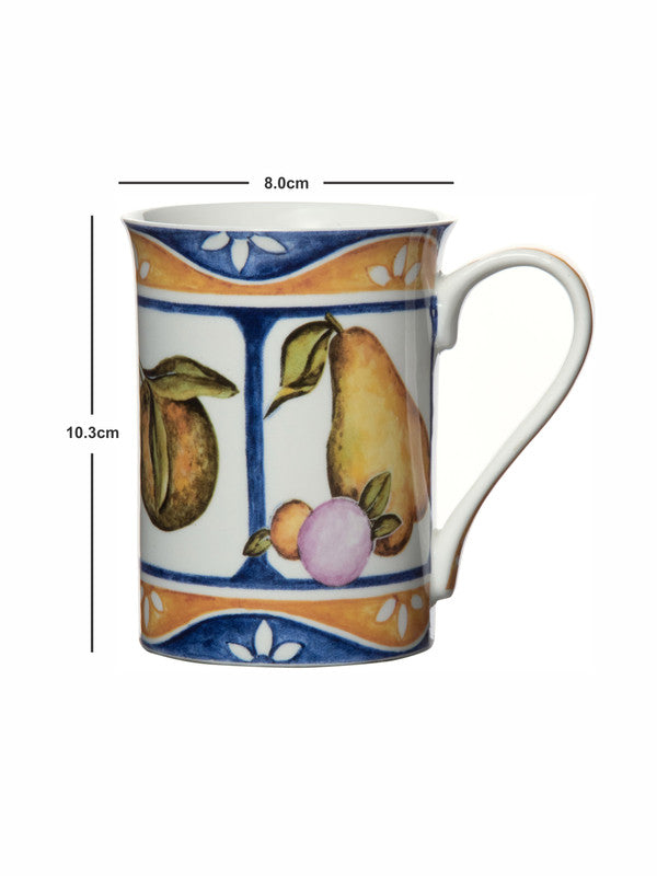 Goodhomes Bone China Tea & Coffee Mug (Set of 4 pcs)