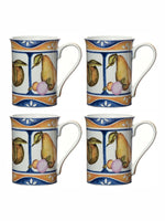 Goodhomes Bone China Tea & Coffee Mug (Set of 4 pcs)