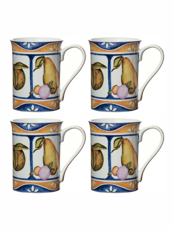 Goodhomes Bone China Tea & Coffee Mug (Set of 4 pcs)