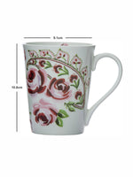 Goodhomes Bone China Tea & Coffee Mug (Set of 4 pcs)