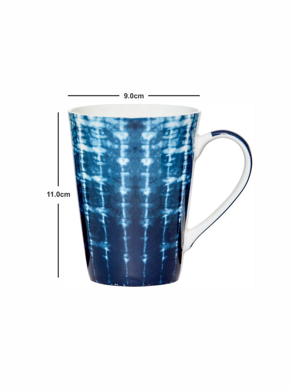 Goodhomes Bone China Tea/Coffee Large Mug (Set of 2pcs) 360ml - Shades of Brew
