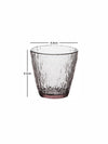 Goodhomes Color Glass Tumbler (Set of 6pcs)