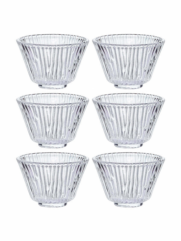 Goodhomes Small Glass Bowl (Set of 6pcs)