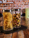 Goodhomes Glass Storage Jar with Lid (Set of 2pcs)
