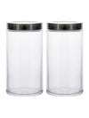Goodhomes Glass Storage Jar with Lid (Set of 2pcs)
