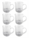 Glass Tea/Coffee Mug (Set of 6pcs)