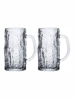 Goodhomes Glass Beer Mug (Set of 2pcs)