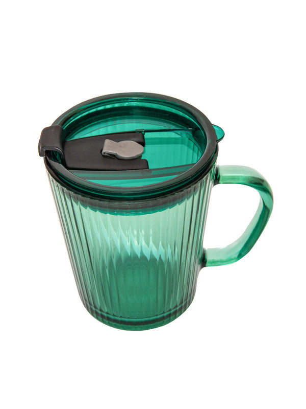 Goodhomes Color Mug Sipper with Lid & Straw (Set of 4pcs)