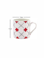 Goodhomes Bone China Tea & Coffee Mugs (Set of 6pcs)