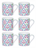 Goodhomes Goodhomes Bone China Tea/Coffee Mug (Set of 6pcs)