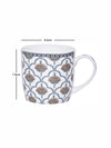 Goodhomes Bone China Tea/Coffee Large Mug (Set of 2pcs)